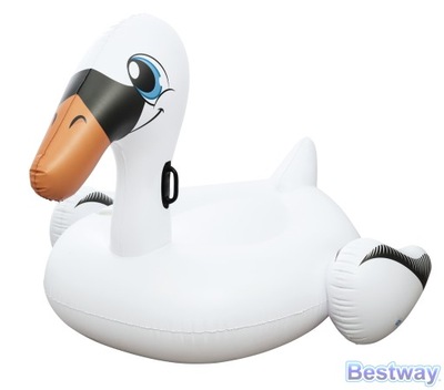 Materac do pływania Łabędź 201x160cm BESTWAY