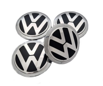 VW TAPACUBOS KAPSLE ZNACZKI DEKLE PARA ALUFELG 69MM/56MM  