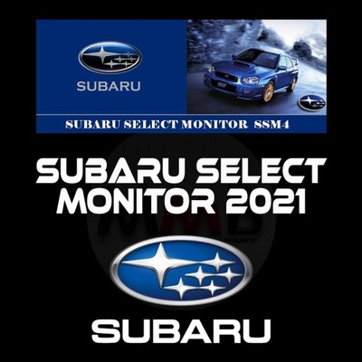 OPROGRAMOWANIE Subaru Select Monitor 4 26.6 (SSM4)