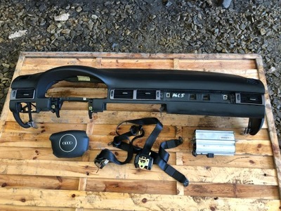 Audi a6 c5 панель приладів панель приладів консоль подушка безпеки ремені фото №1