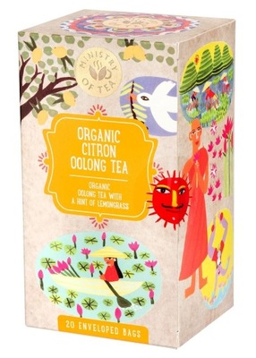 Herbata OOLONG cytrynowa BIO 20x1,7 g 34 g MINISTRY OF TEA