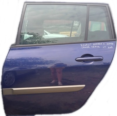 Renault megane ii дверь левый задняя левая задние tef43 фото №1