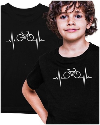 Rowerem Koszulka Rower Linia Życia Bike 146