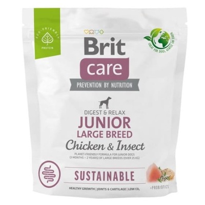 Brit Care Sustainable Junior Large 1kg Owczarek