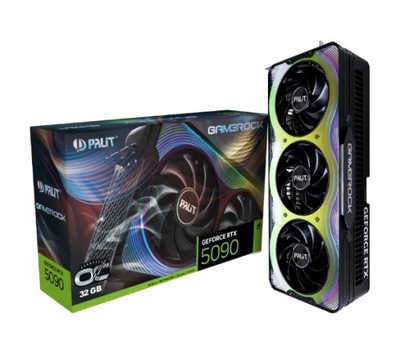 Karta graficzna Palit GeForce RTX 5090 GameRock OC 32GB GDDR7 512bit DLSS 4