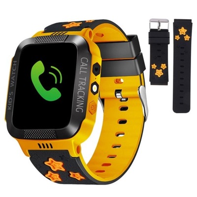 SMARTWATCH DLA DZIECI ZEGAREK APARAT SIM CZARNY