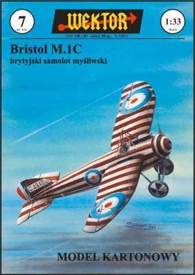 Brytyjski samolot mysliwski Bristol M1C KWEK007