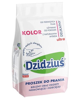 DZIDZIUŚ Hipoalergiczny proszek do prania kolor