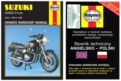 SUZUKI GS850 FOURS (1978-1988) MANUAL REPARACIÓN HAYNES +GRATIS 24H  