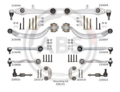 KOMPLEKTAS SVIRČIO AUDI A4 A6 VW PASSAT B5 