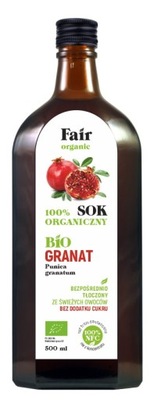 Ekologiczny sok z granatu NFC BIO 500 ml FAIR ORGA