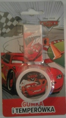 GUMKA i TEMPERÓWKA Beniamin Disney Cars auto