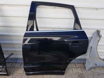 Audi q5 8r 08-16r дверь левая задняя ly9b фото №1