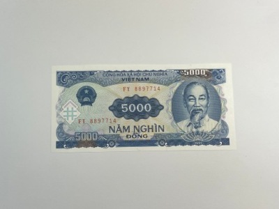 Wietnam - 5000 dong - 1991 - UNC