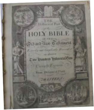 HOLY BIBLE or the Old and New Testament. BIBLIA -