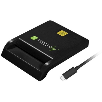 Czytnik Kart Chipowych Smart Card USB-C Techly