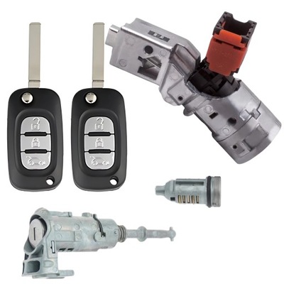 Замок зажигания вкладка замка зажигания замка ключи pod pilot комплект renault kongoo фото №1