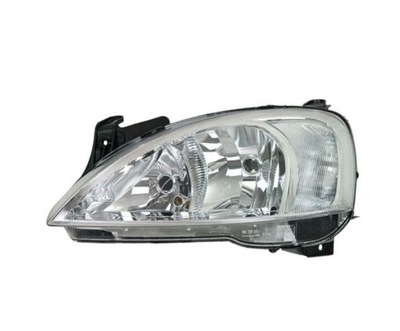 LAMP FRONT OPEL CORSA C 00- 1216000 LEFT NEW CONDITION  
