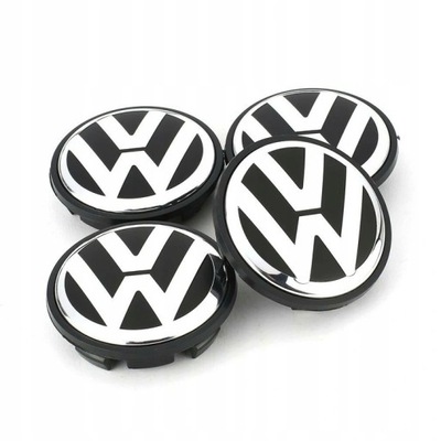 KAPSEL TAPA AL FELGE VW 4 PIEZAS VW 65MM TAPAS CIEGAS  