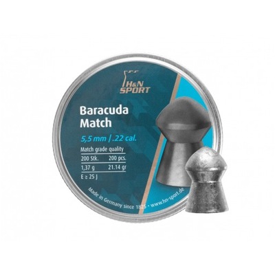 Śrut H&N Baracuda Match 5,52 mm 200 szt.