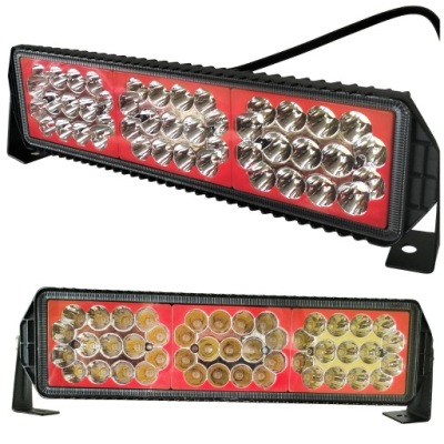 Лампа рабочая 30cm прямая 12v 24v балка led прожектор led bar панель led фото №1