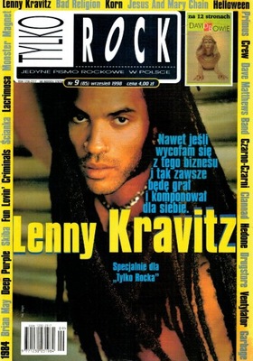 Tylko Rock nr 9 (85) 1998 Lenny Kravitz