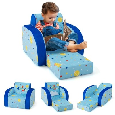 Fotel dla dziecka rozkładana mini sofa
