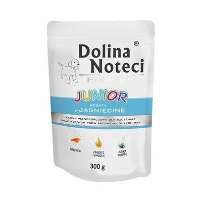 Dolina Noteci Junior Mokra karma jagnięcina 300g