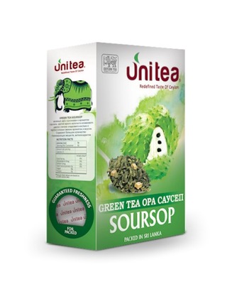 UNITEA Green Tea Ceylon Opa SOURSOP 100g