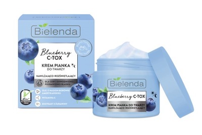 BIELENDA Blueberry C-Tox krem-pianka do twarzy