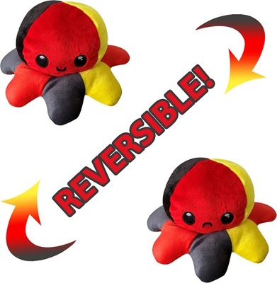 OŚMIORNICZKA OŚMIORNICA DWUSTRONNA MASKOTKA PLUSZ