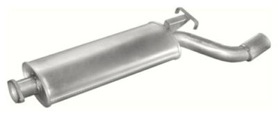 SILENCER PLOCIENNIK END SAAB 9000 TURBO-16V 2.0 90-93HB  