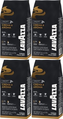 Kawa ziarnista LAVAZZA EXPERT CREMA E AROMA 1kg x4