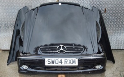 Капот mercedes clk w209 lak: c040 фото №1