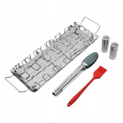 Stojak na pieczone udka z kurczaka, zmywarka z 2