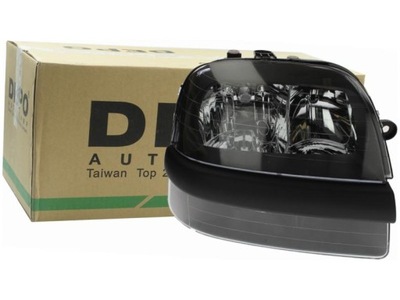 Лампа фара правый fiat doblo i 01- i 01-04 фото №1