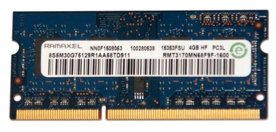 Pamięć DDR3 PC3L Ramaxel RMT3170MN68F9F-1600 4GB