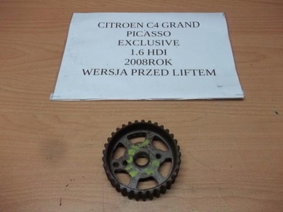 Колесо зубчатое citroen c4 picasso 1.6 hdi фото №1