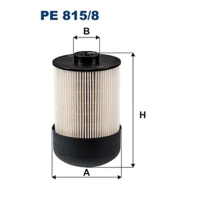 FILTRO COMBUSTIBLES FILTRON PE 815/8  