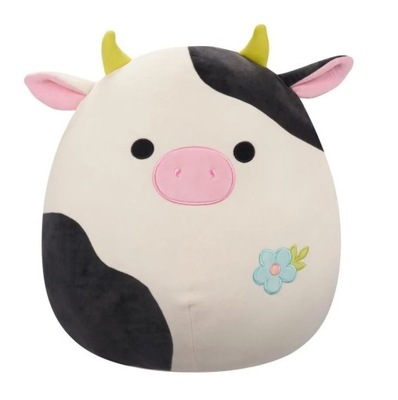 SQUISHMALLOWS maskotka przytulanka CONNOR 19CM krowa krówka na WIELKANOC