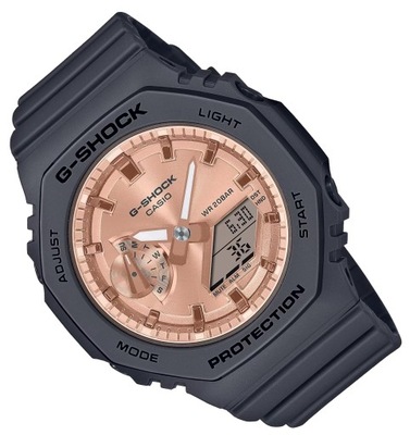 Sportowy zegarek damski na pasku Casio G-Shock GMA-S2100MD + GRAWER