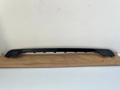 Mini f56 lci lift молдинг спойлер накладка бампера задня задня фото №1