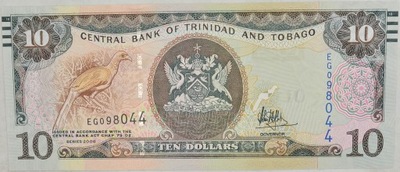 7.gh.Trynidad i Tobago, 10 Dolarów 2006, St.1