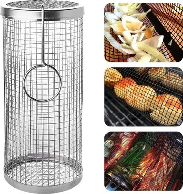 UCHWYT DO GRILLA AKCESORIA DO GRILLOWANIA KOSZ