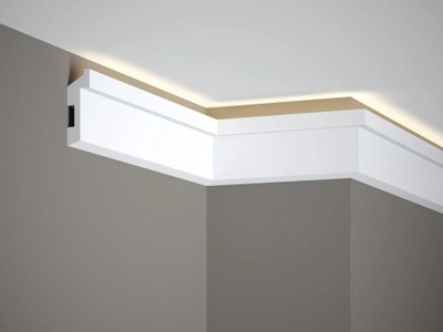 MD024 listwa oświetleniowa przysufitowa led wysokość 8cm Mardom Decor
