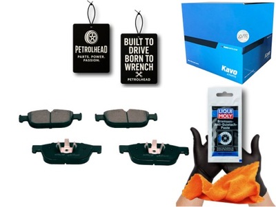 Тормозные колодки тормозные kavo parts #petrolhead pro+ kit3 фото №1