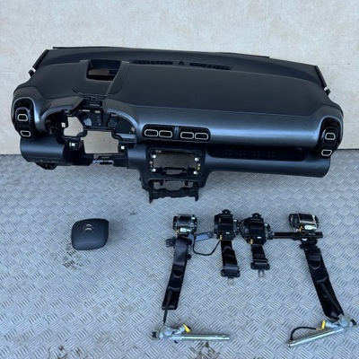 Панель приладів комплектна подушка безпеки консоль ремені панель приладів citroen c3 aircross 2019 rok фото №1