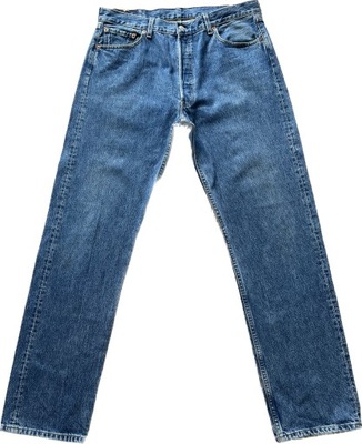 LEVI'S 501 spodnie męskie jeansy r. 36/34