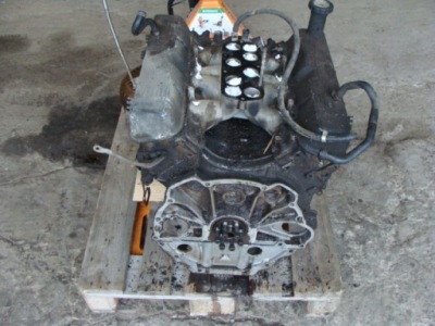 Двигатель голый блок двигателя 4.0 v8 land rover discovery 2 ii фото №1