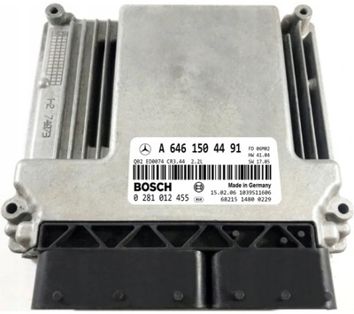 КОМПЬЮТЕР ECU MERCEDES W211 A6461504491 0281012455